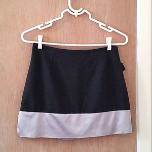 2/$10 Diab'less Grey and silver miniskirt